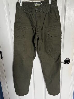 First Tactical Cargo Pants Men 30 Green Tactical Ripstop Utility Work Outdoor